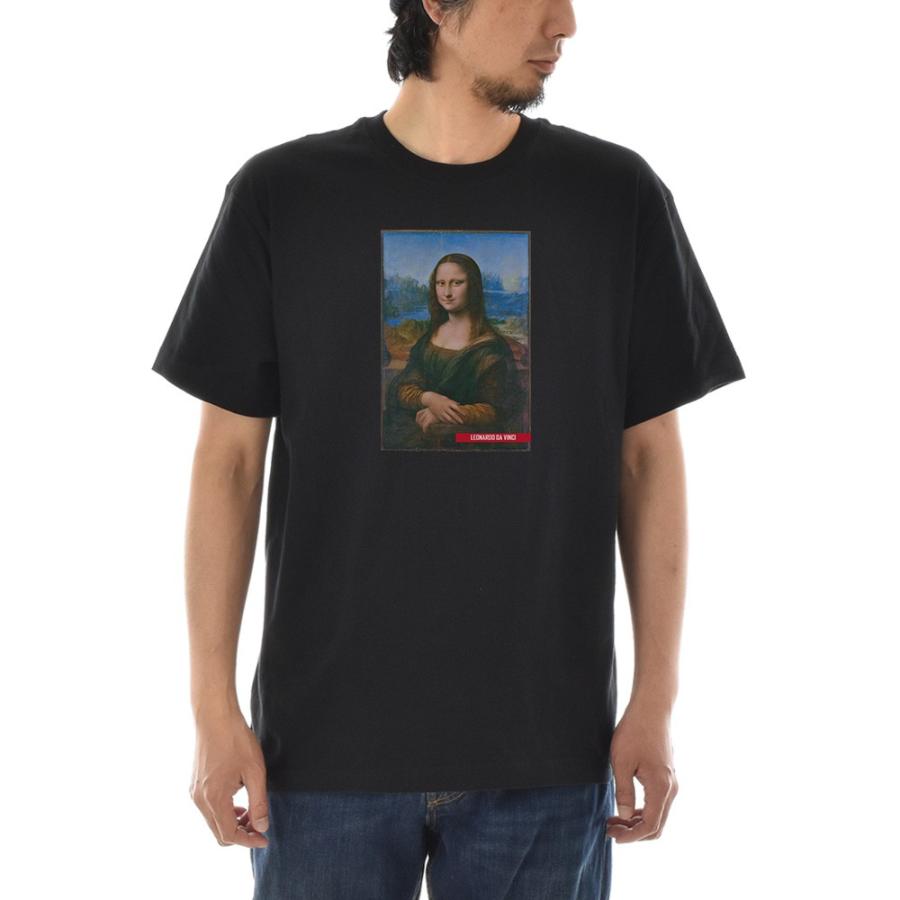 半袖 アートTシャツ】モナリザ Tシャツ カラー レオナルドダヴィンチ