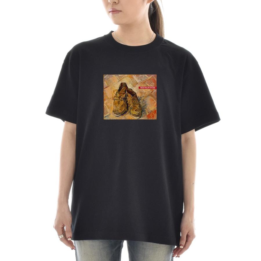 アートtシャツ ゴッホ Tシャツ 1足の革靴 フィンセント ファン ライフ イズ アート 半袖 メンズ レディース 大きいサイズ 絵画 名画 ブラック 黒 Gho 016 St Bk レイダース 通販 Yahoo ショッピング