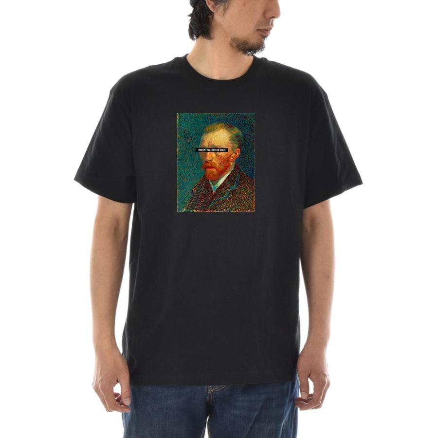 半袖 アートTシャツ】ゴッホ Tシャツ 自画像 1887年春 フィンセント