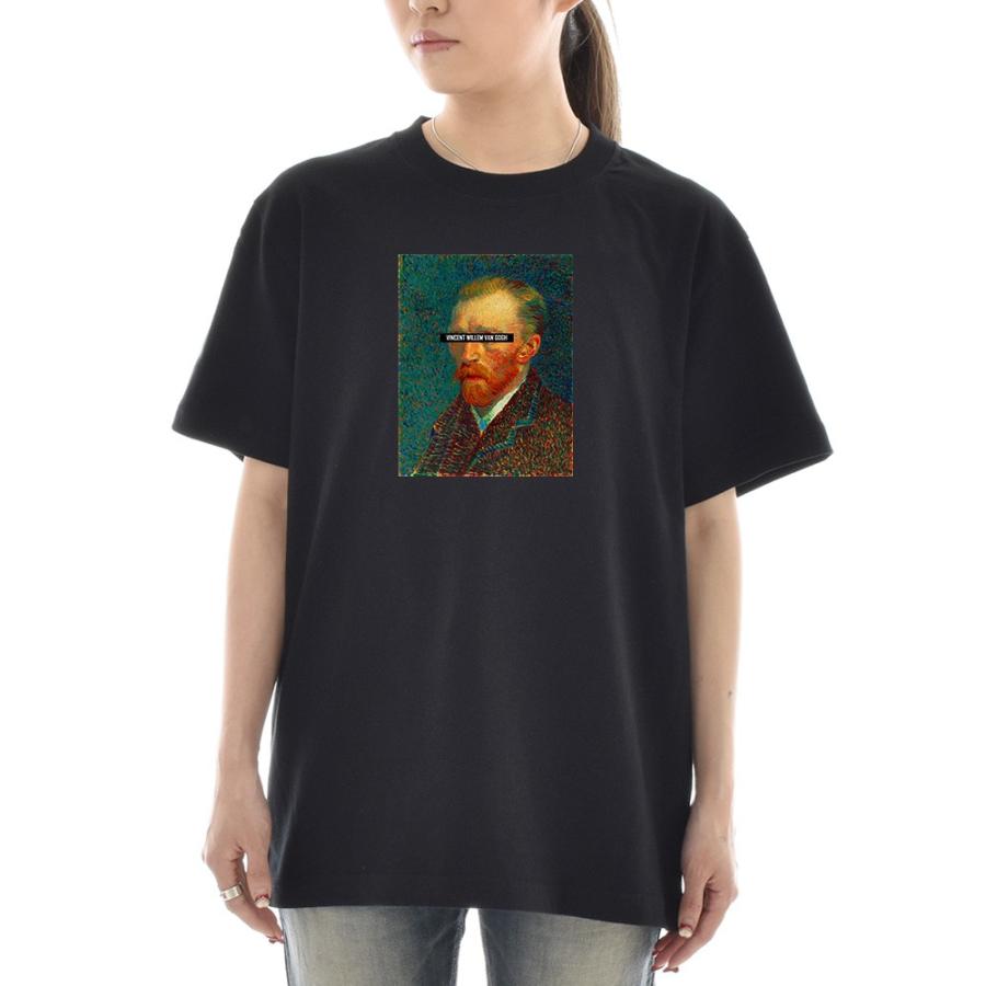 半袖 アートTシャツ】ゴッホ Tシャツ 自画像 1887年春 フィンセント