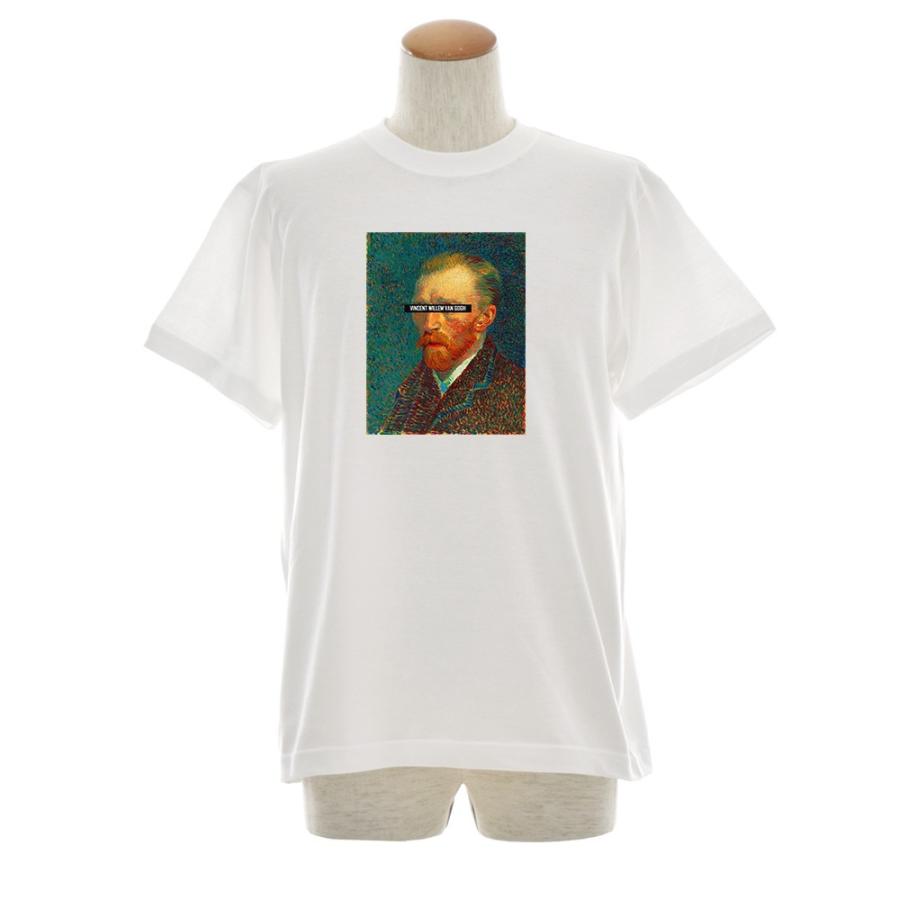 半袖 アートTシャツ】ゴッホ Tシャツ 自画像 1887年春 フィンセント