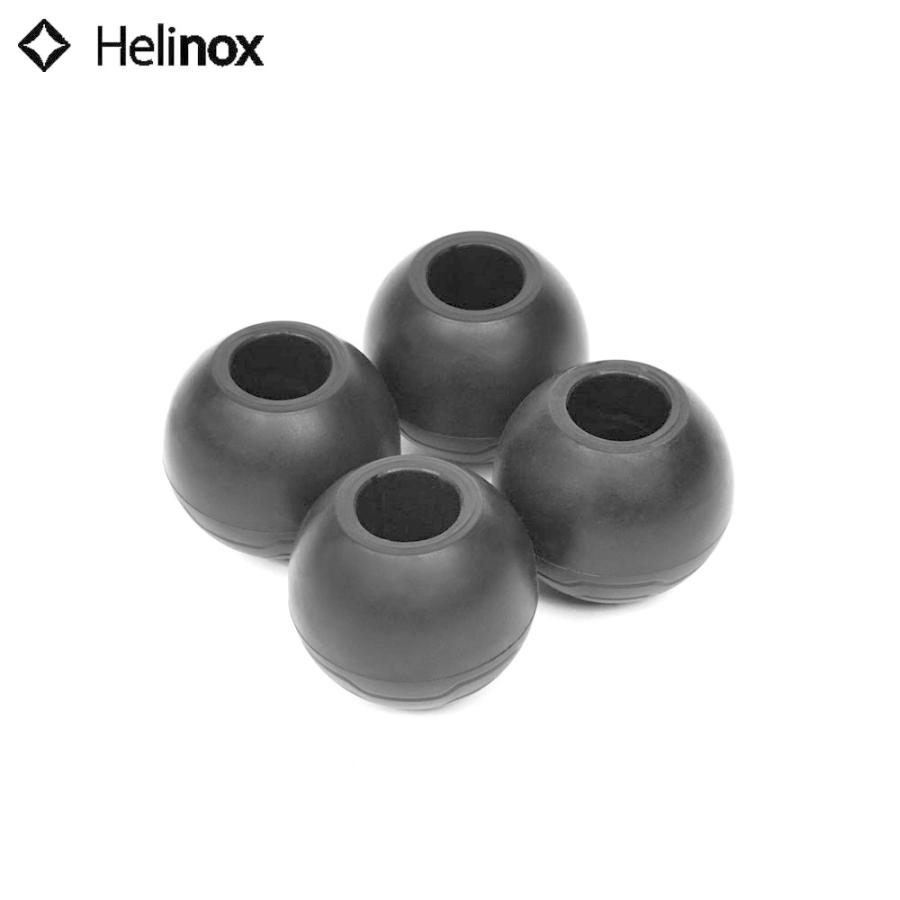 ヘリノックス HELINOX ボールフィート 4pcs 4個セット カバー 滑り止め 傷防止 床保護 コンフォートチェア タクティカルチェア シリコン製 BALL FEET BLACK｜raiders