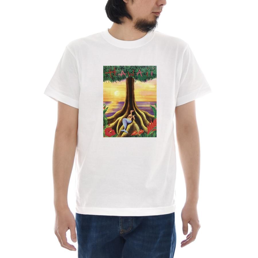 ヴィンテージ ポスター Tシャツ ハワイ ハワイアン HAWAII フラガール