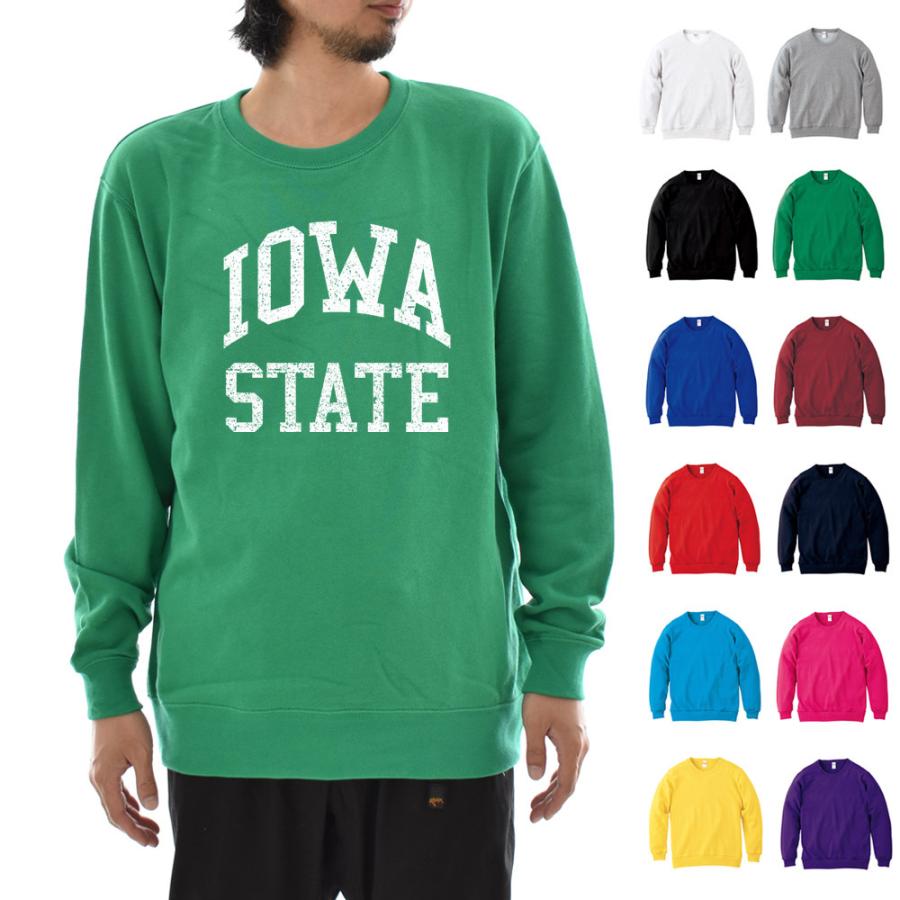 カレッジロゴ スウェット アイオア ステート IOWA STATE トレーナー