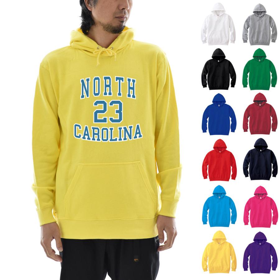 カレッジロゴ スウェット ノースカロライナ 23 パーカー トレーナー