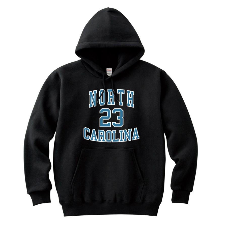 カレッジロゴ スウェット ノースカロライナ 23 パーカー トレーナー