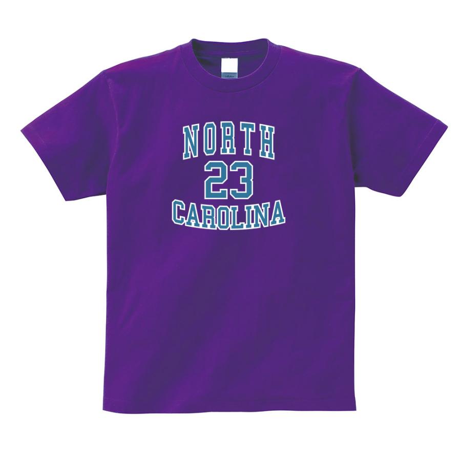 カレッジロゴ Tシャツ ノースカロライナ 23 半袖Tシャツ ティーシャツ