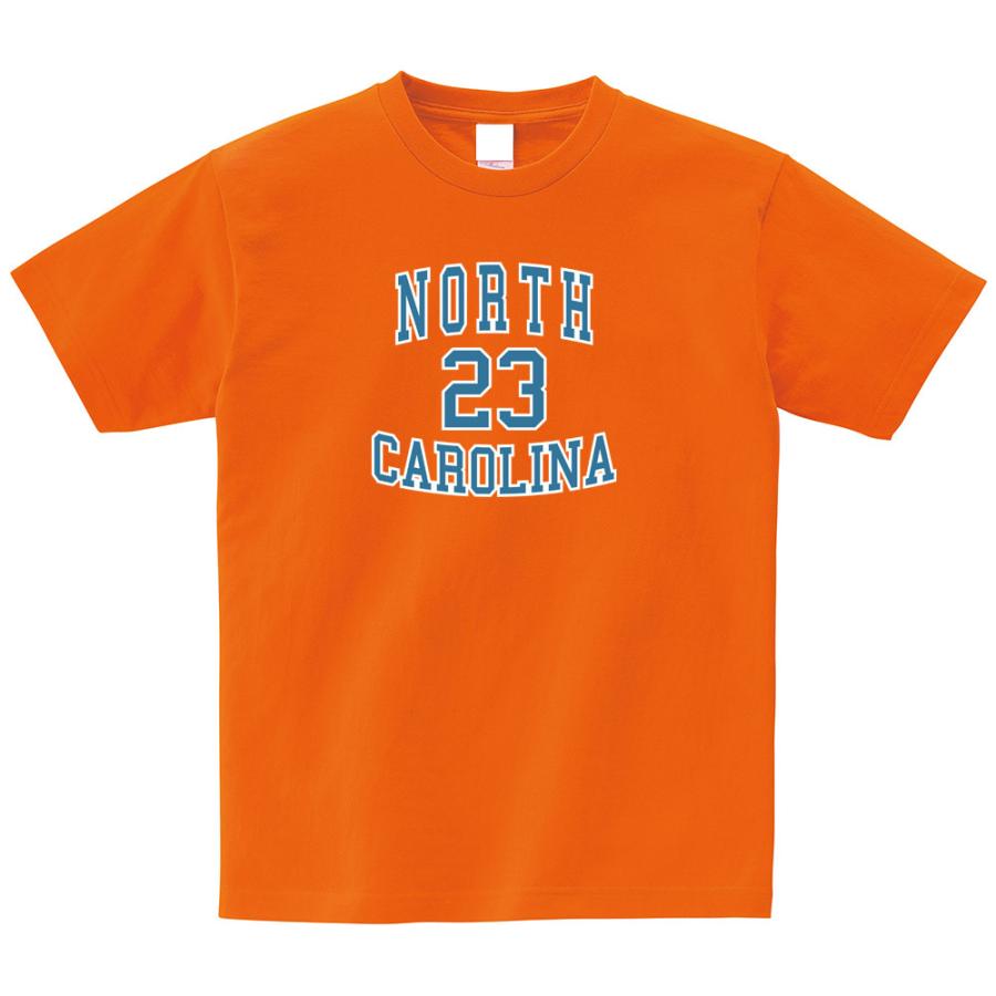 カレッジロゴ Tシャツ ノースカロライナ 23 半袖Tシャツ ティーシャツ