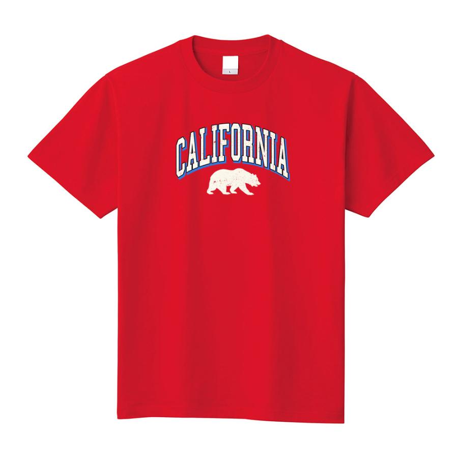 カレッジロゴ Tシャツ カリフォルニア ベアー グリズリー 熊半袖T