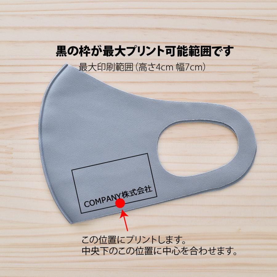 【お得な300枚セット】【名入れロゴ入れ】あなたのオリジナルロゴ入りメッセージ入りマスクを制作 マスク メンズ レディース 洗える グレー ブルー ピンク_8