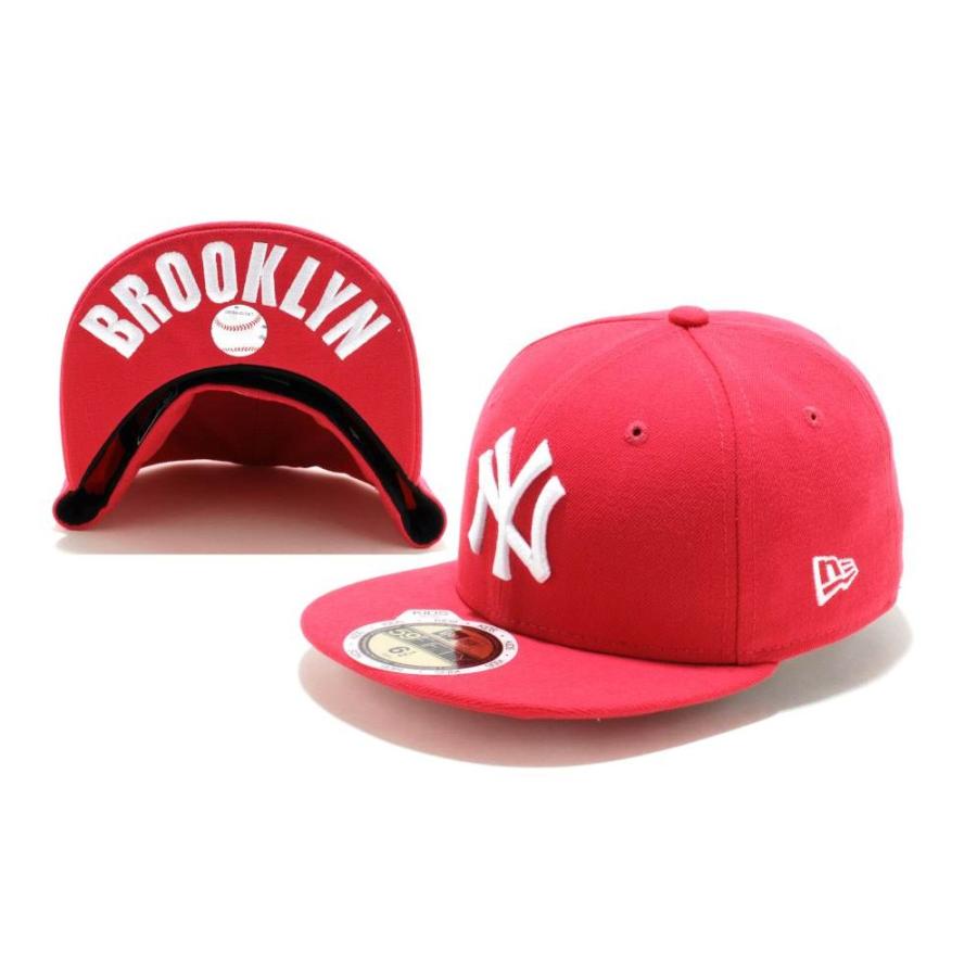 ニューエラ キッズ new era キャップ 59FIFTY KIDS ニューヨーク ヤンキース 子供 子供用 キッズ用 ブランド 帽子 CAP アンダーバイザー ブルックリン NEW YORK｜raiders｜15