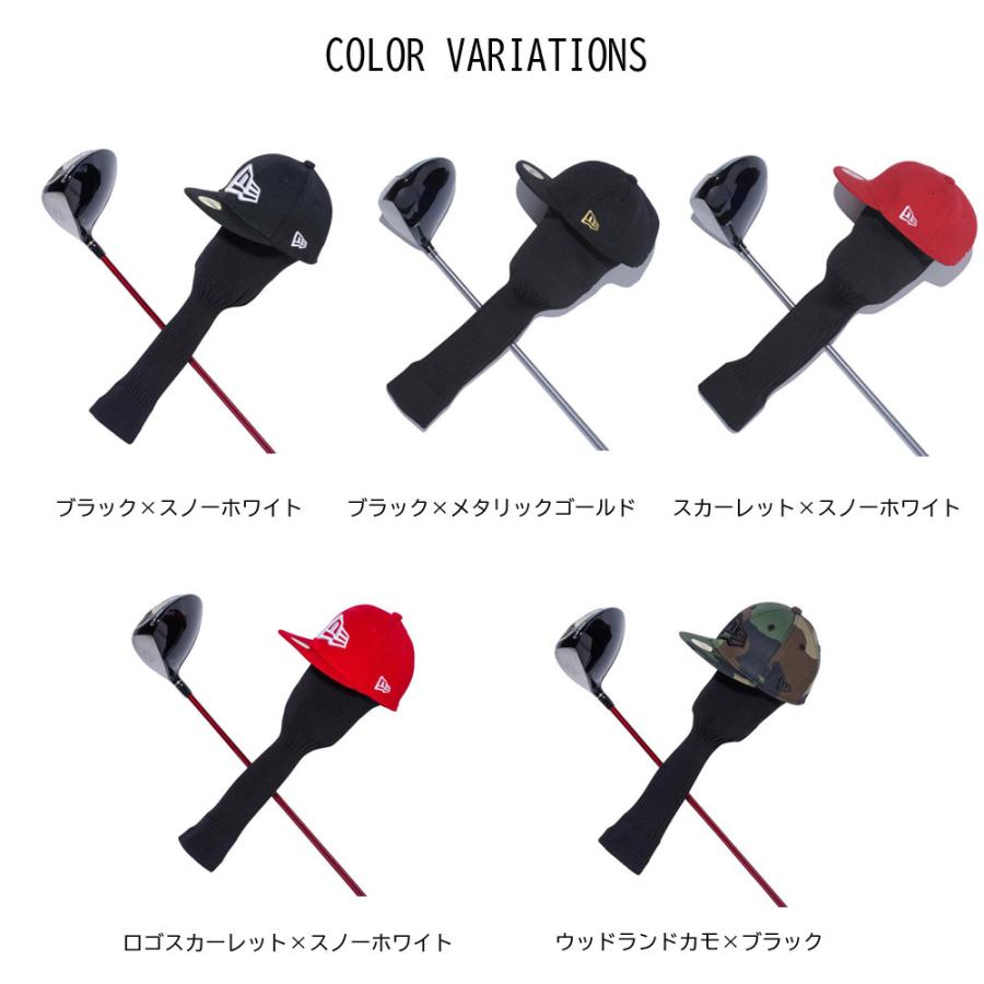 正規品 ニューエラ New Era Newera ゴルフ ドライバー用 ヘッドカバー 59fifty カバー 460cc ブラック 黒 Heartlandgolfpark Com
