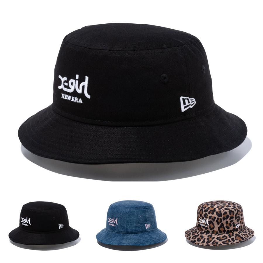 NEW ERA ニューエラ バケットハット X-girl エックスガール NEW ERA ニューエラ バケットハット X-girl エックスガール