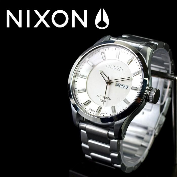 ニクソン NIXON 腕時計 AUTOMATIC 2 ホワイト エリートクラス メンズ ニクソン NIXON :nixon-auto04