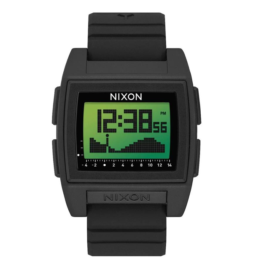 ニクソン Nixon 腕時計 時計 防水 デジタル ウォッチ ベース タイド プロ メンズ レディース ブランド アウトドア サーフィン 黒 The Base Tide Pro A1212 Nixon Lodown 02 レイダース 通販 Yahoo ショッピング