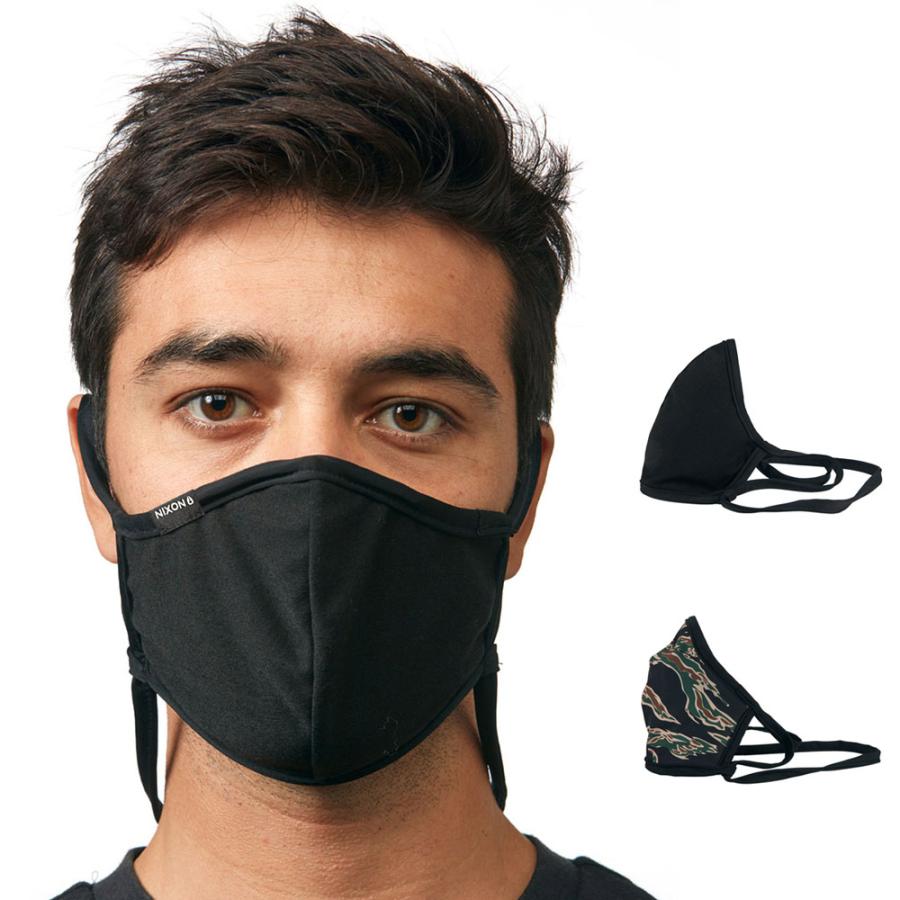 ニクソン Nixon マスク フリップサイドマスク フェイスカバー 繰り返し洗える 繰り返し使える 洗える リバーシブルマスク メンズ レディース ブラック 黒 C3124 Nixon Mask レイダース 通販 Yahoo ショッピング