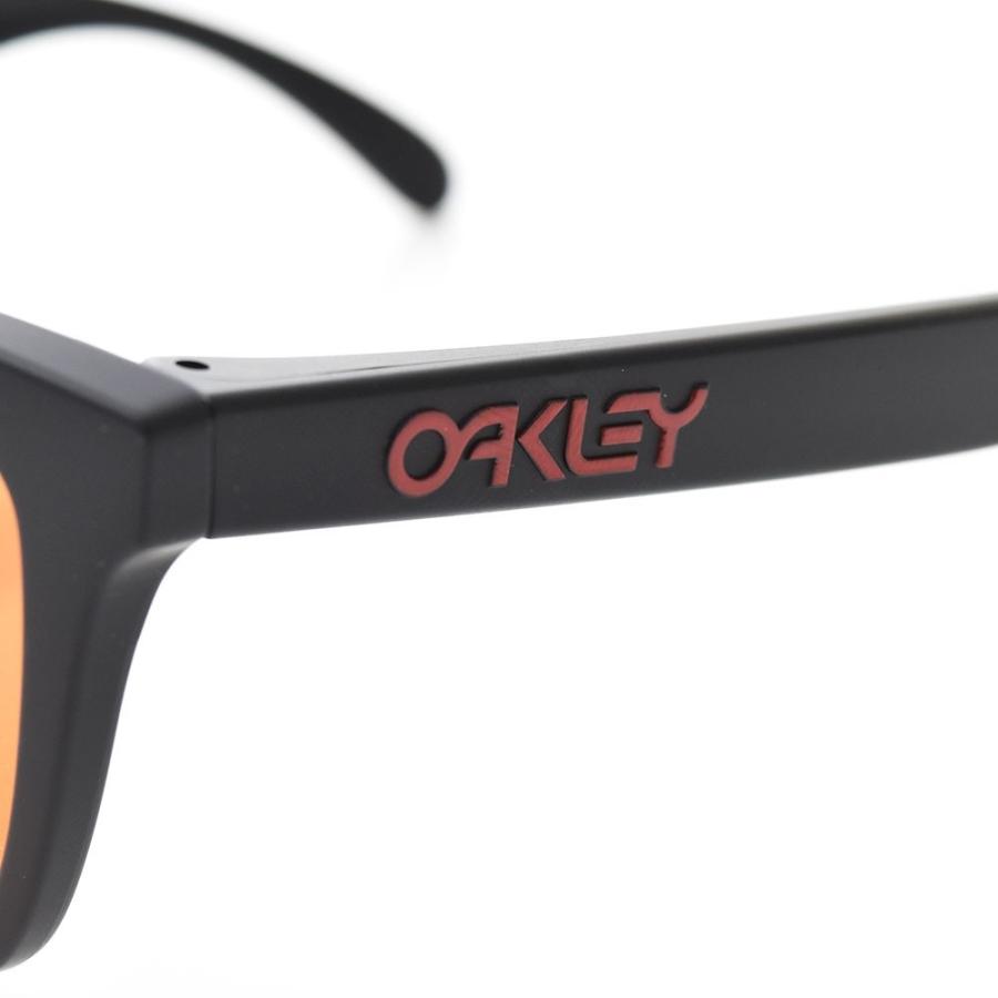 オークリー OAKLEY サングラス フロッグスキン FROGSKINS OO9245-6354 マットブラック プリズムルビー メンズ｜raiders｜06