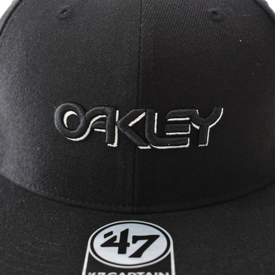 オークリー OAKLEY キャップ コラボ 47 フォーティーセブン 帽子 6パネルキャップ ストレートバイザー スナップバック 47 Oakley  B1B Ellipse Hat FOS901222 :oakley-230413-2:レイダース 通販 