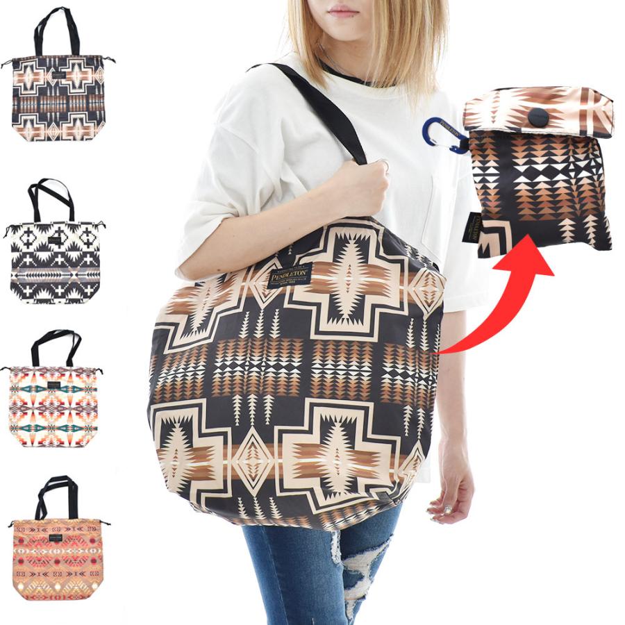 PENDLETON ペンドルトン バッグ プリント ドロー トートバッグ PENDLETON ペンドルトン バッグ プリント ドロー トートバッグ