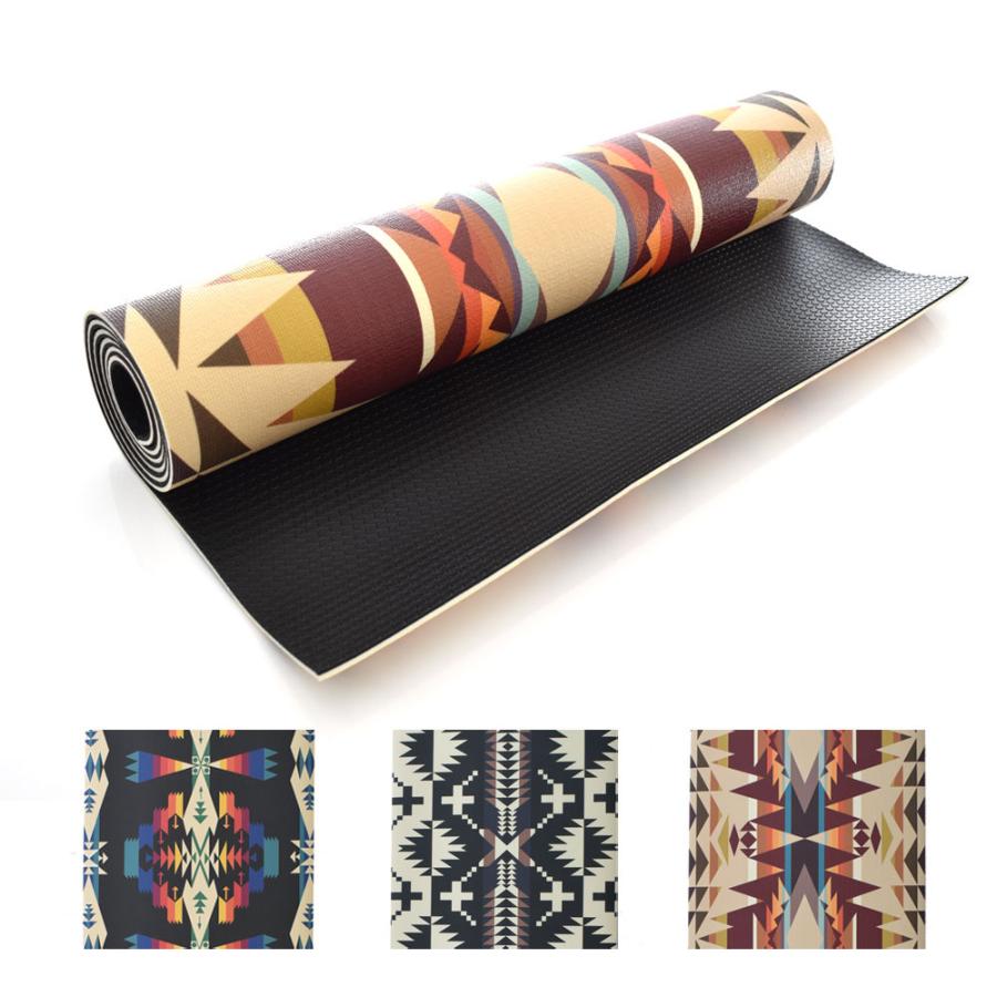 ペンドルトン PENDLETON × イエティヨガ ヨガマット YOGA MAT マット フィットネスマット ジム アウトドア ネイティブ柄