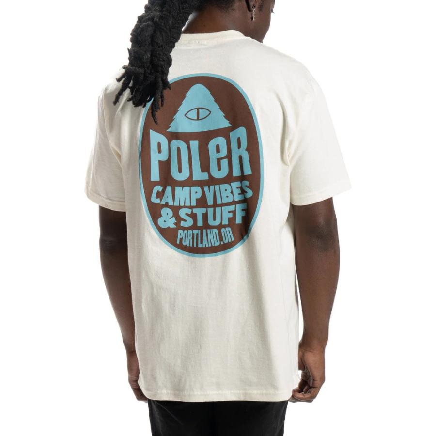 ポーラー POLER Tシャツ フルーツステッカーティー 半袖 ティーシャツ キャンプ アウトドア 大きいサイズ M L XL XXL FRUIT STICKER TEE 221APM2003｜raiders｜06