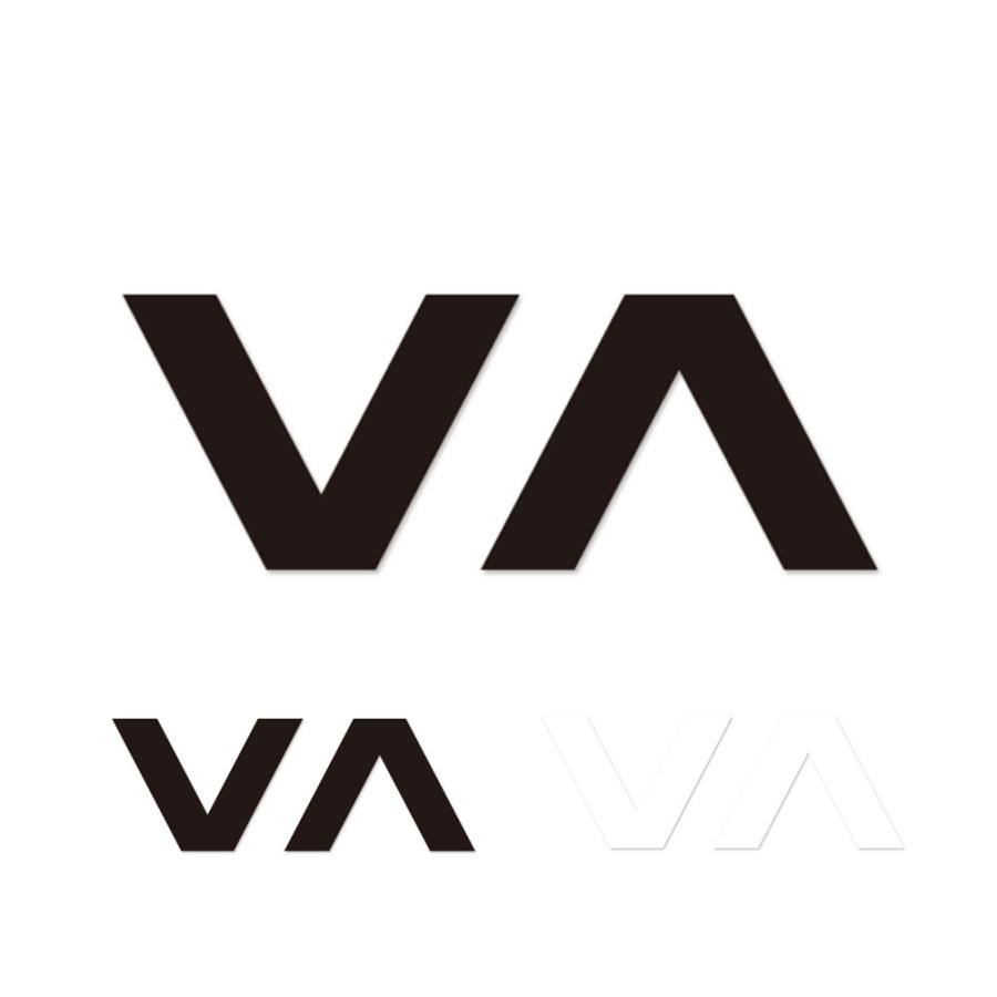 RVCA（ルーカ） ルカ ステッカー VA サーマル ダイカット ロゴ