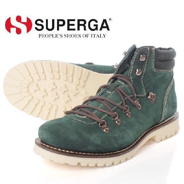 再入荷 マウンテンブーツ Pine Green 4363 S0042z0 Sueu Superga スペルガ 送料無料 トレッキング メンズ Superga スペルガ ブーツ