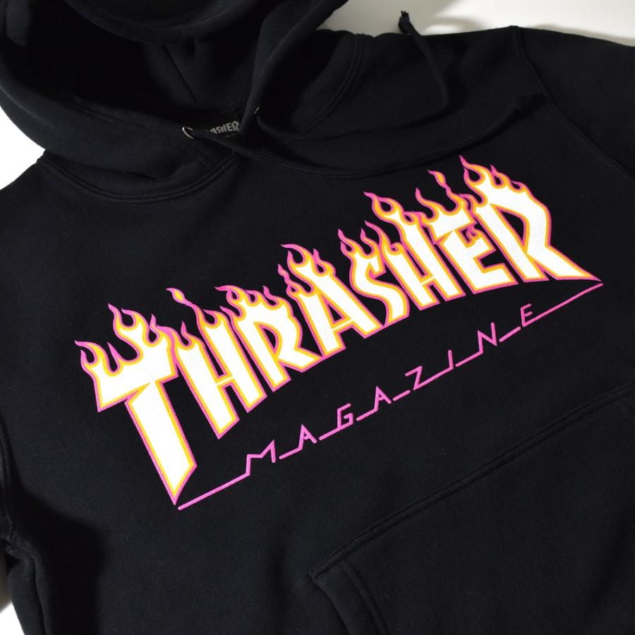 スラッシャー Thrasher パーカー ロゴ ピンク アウトライン フレイムロゴ フーディー スウェット メンズ レディース ブランド Flame Pinkoutline Hoodie Th Thrasher 1912 4 レイダース 通販 Yahoo ショッピング