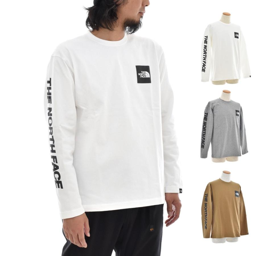 ザ ノースフェイス The North Face Tシャツ 長袖tシャツ ロングスリーブスクエアロゴティー ロンt メンズ レディース ブランド L S Square Logo Tee Nt Tnf 5 レイダース 通販 Yahoo ショッピング