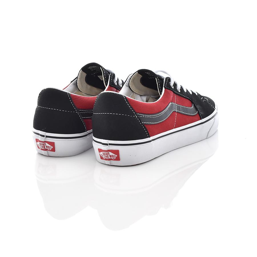 black leather look vans