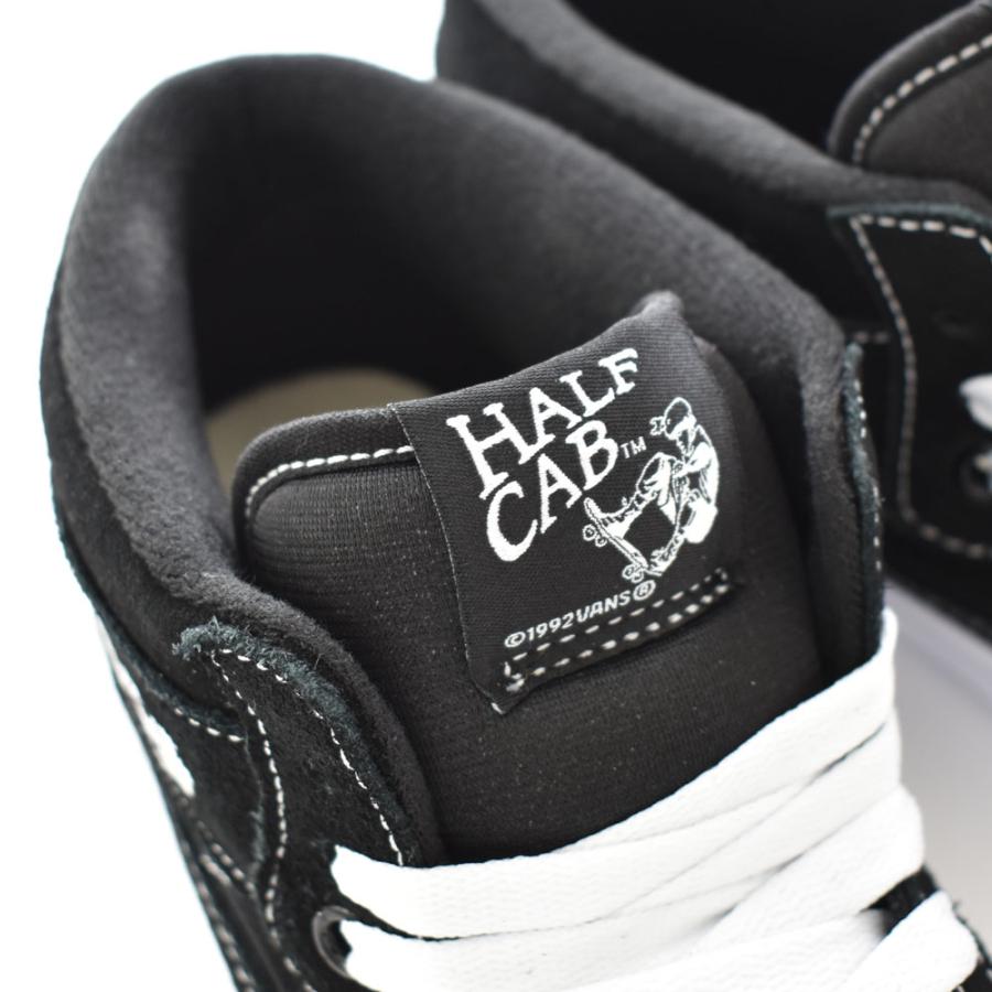 VANS ヴァンズ バンズ スニーカー HALF CAB ハーフキャブ VN000DZ3BLK メンズ 靴 ミッドカット ブラック 黒 26.5 27 27.5 US企画 VN品番｜raiders｜08