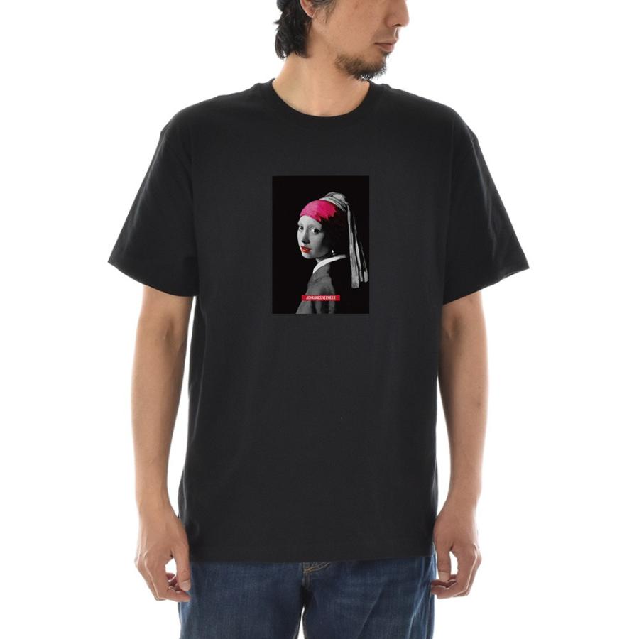 半袖 アートTシャツ】フェルメール Tシャツ 真珠の耳飾りの少女