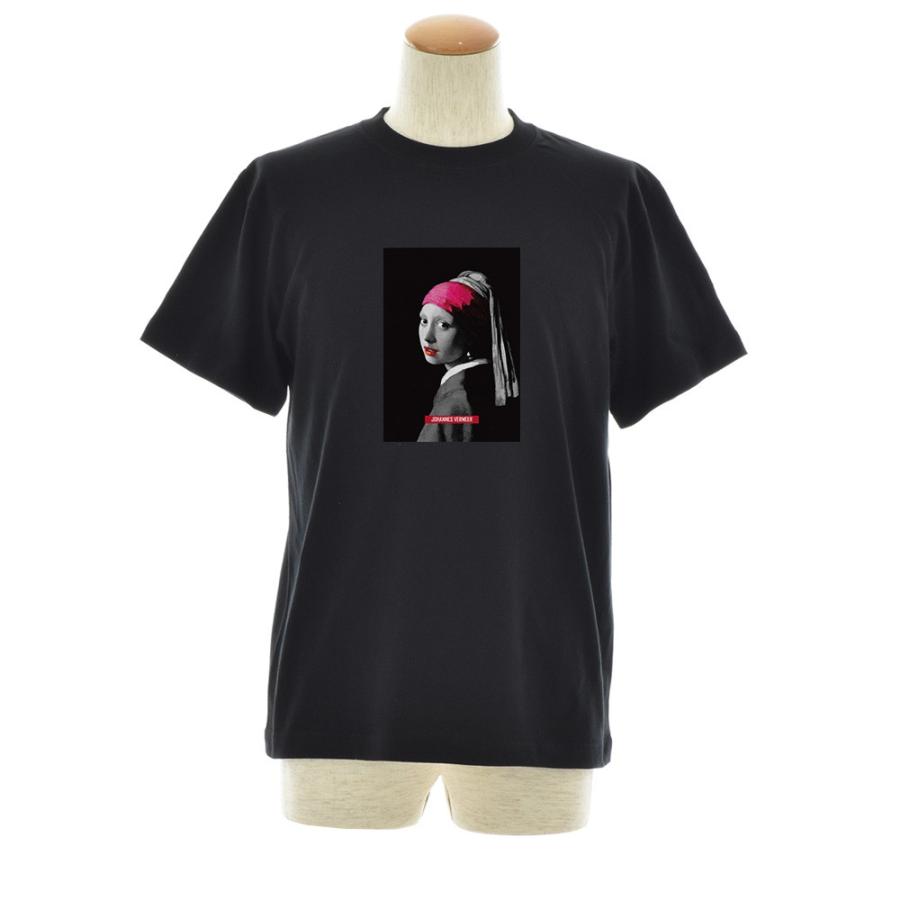 半袖 アートTシャツ】フェルメール Tシャツ 真珠の耳飾りの少女