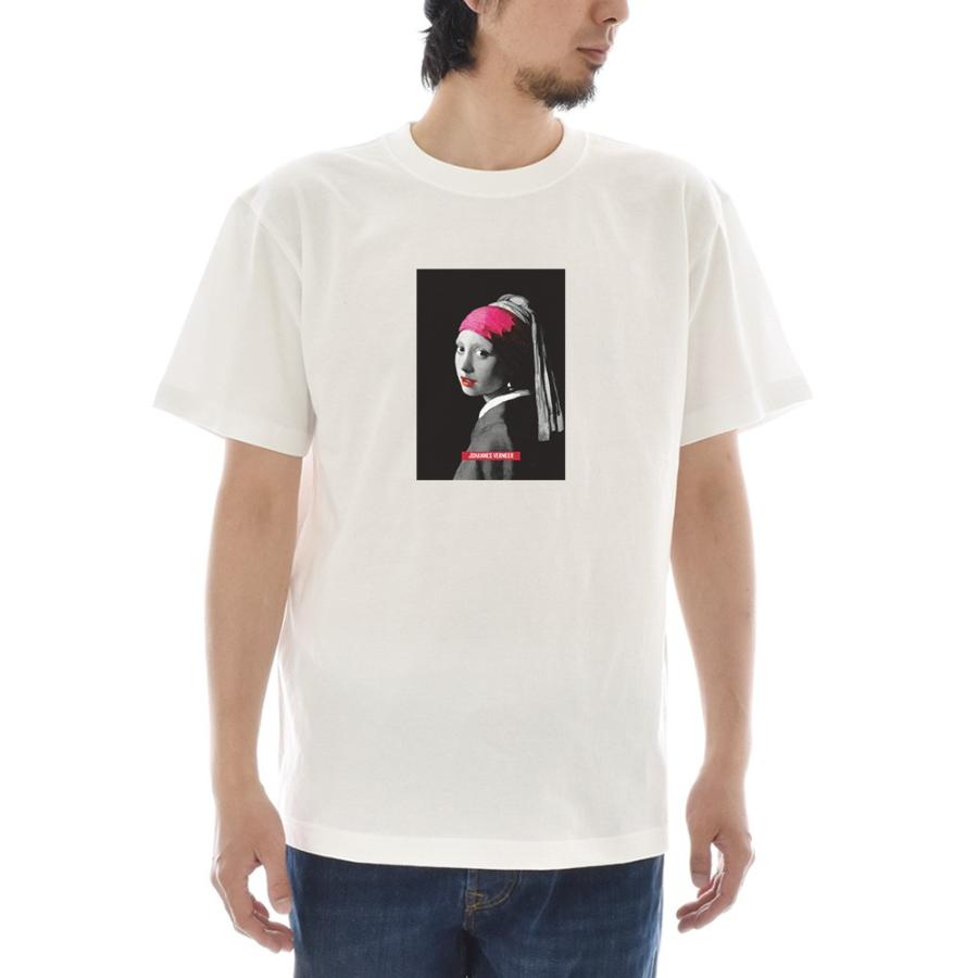 半袖 アートTシャツ】フェルメール Tシャツ 真珠の耳飾りの少女 