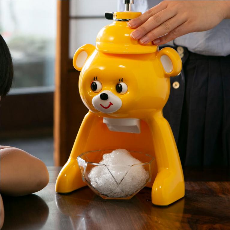 きょろちゃん 即納・在庫限り タイガー 氷削り器 ABF-G100-YK イエロー