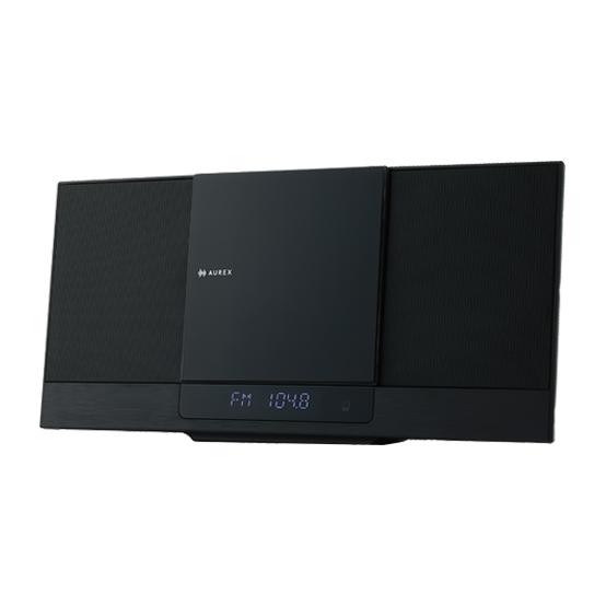 Aurex 東芝 AUREX ミニコンポ スリム型サウンドシステム AX-WSS60-K
