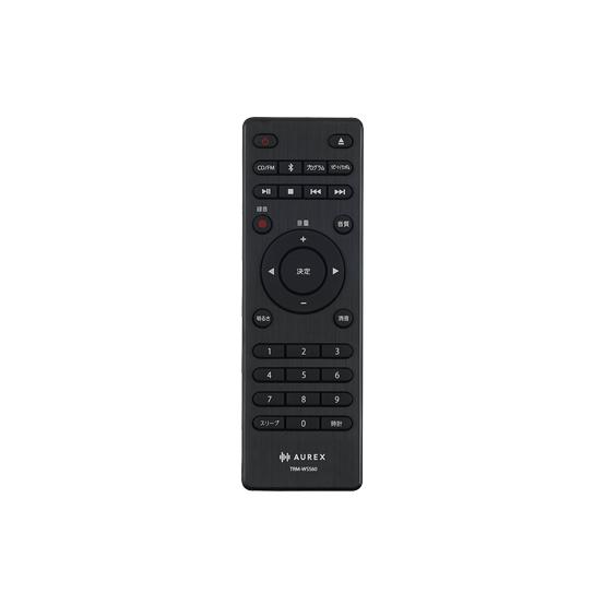 Aurex 東芝 AUREX ミニコンポ スリム型サウンドシステム AX-WSS60-W