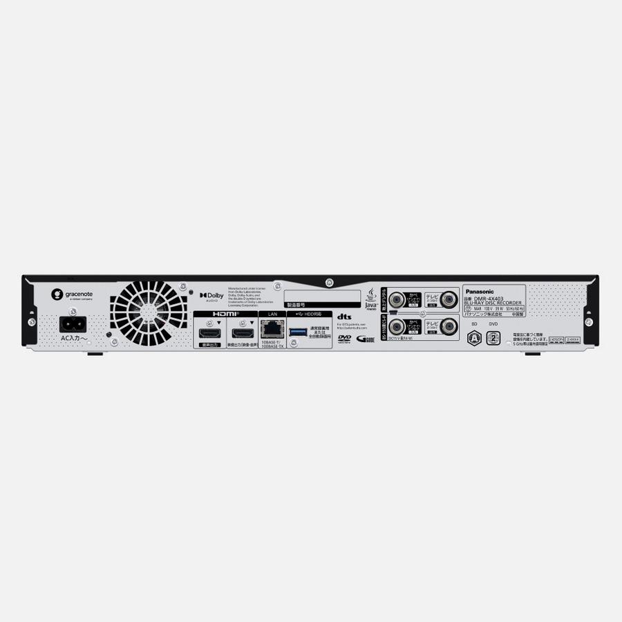 Panasonic（パナソニック） DMR-4X403 4Kチューナー内蔵 ブルーレイ