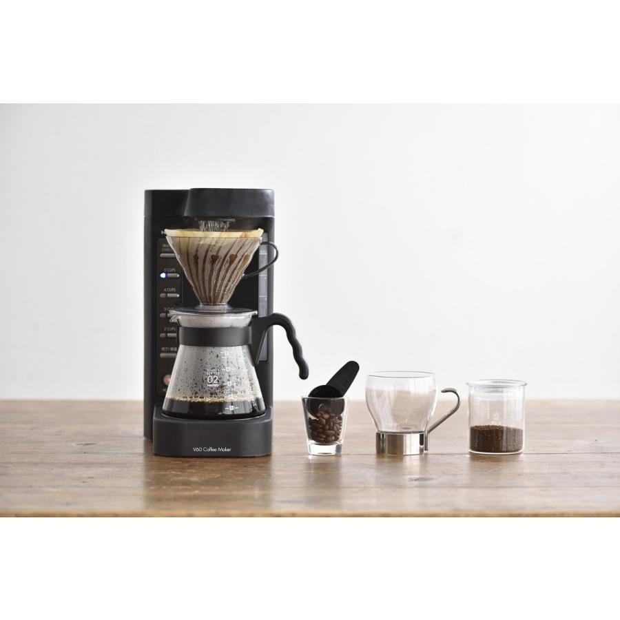 HARIO v60 珈琲王 コーヒーメーカー 5年保証付き Amazon | HARIO V60 珈琲王コーヒーメーカー 2~5杯用 ブラック