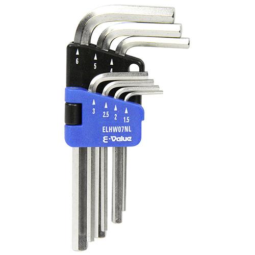 藤原産業 E-Value 六角棒レンチセット ミリ ELHW07NL お取り寄せ | ブランド登録なし