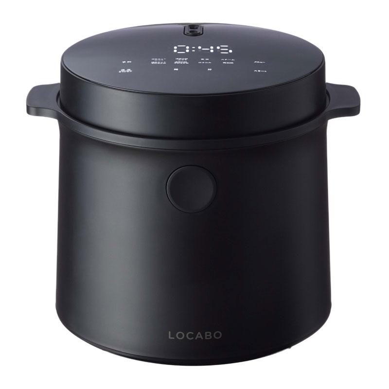 LOCABO 糖質カット炊飯器 JM-C20E-B 糖質カット炊飯器 LOCABO ロカボ JM-C20E-B ブラック 低糖質炊飯