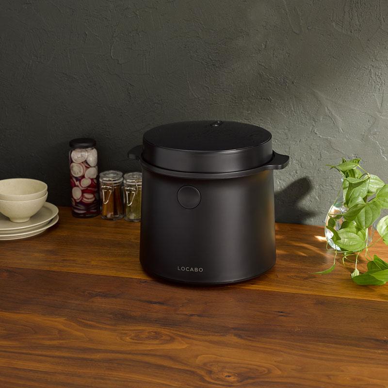LOCABO 糖質カット炊飯器 ブラック JM-C20E-B 楽天市場】【特典付】糖質カット炊飯器 LOCABO 5合炊き 糖質