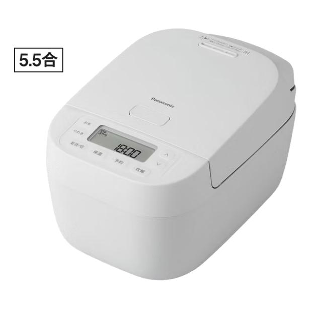 【美品】パナソニック 圧力IHジャー炊飯器 SR-NB10E2 ホワイト Panasonic（パナソニック） SR-N210E-W IHジャー炊飯器 5.5合炊き