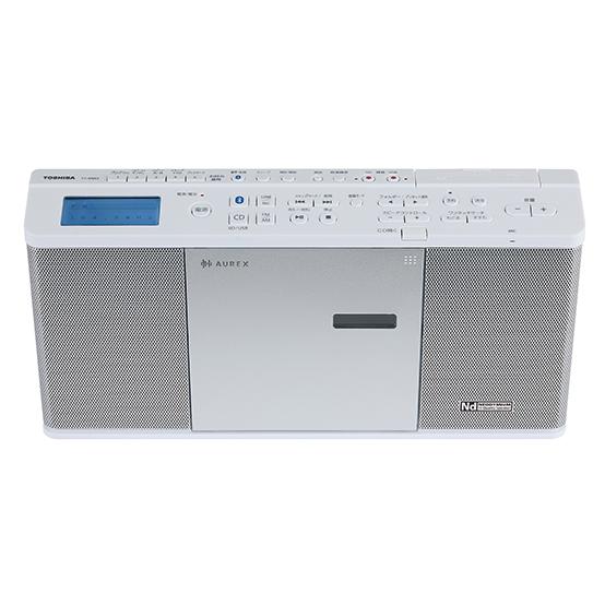 TOSHIBA（東芝） CDラジオ AUREX TY-ANX3-W ホワイト : Raihoo online