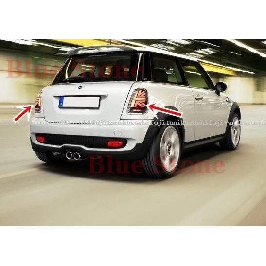 BMW ミニ MIni R55 R56 R57 2007-2013年 テールランプライト LED ウィンカー 左右セット クリアータイプ ...