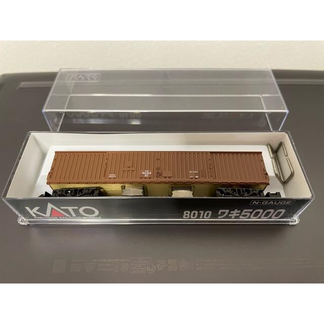 レールクリーニングカー Nゲージ ワキ5000 組込済（KATO再生産品