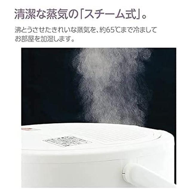 象印 ZOJIRUSHI 加湿器 スチーム式 木造8畳 鉄筋13畳 EE-DC50 グレー