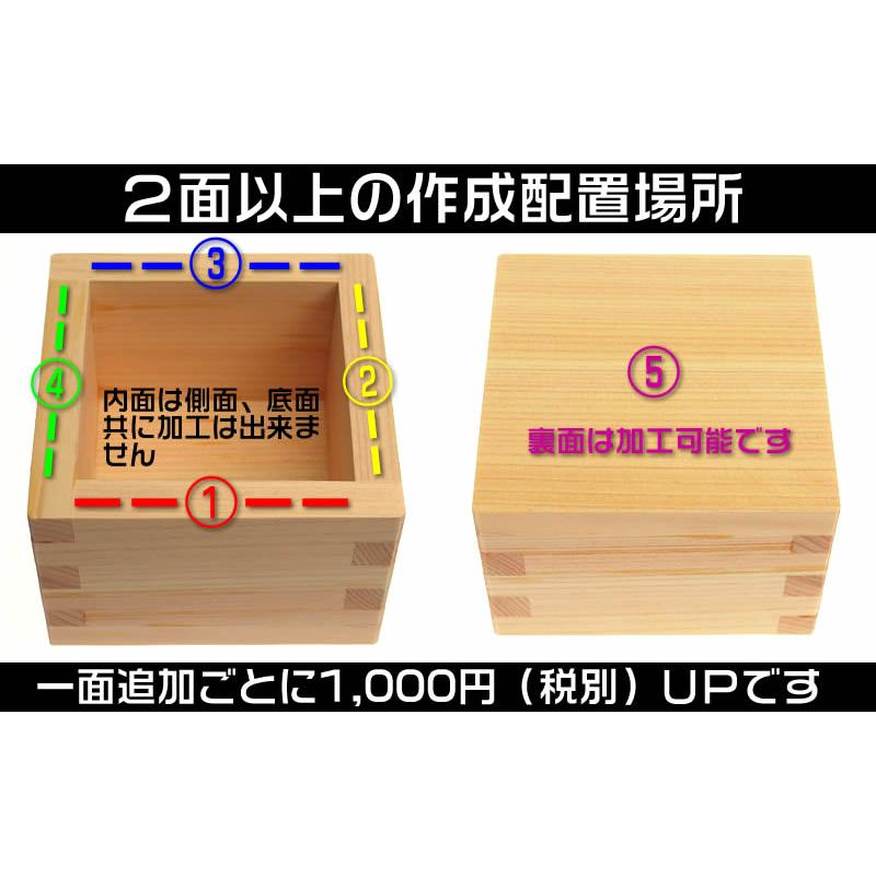 名入りのオリジナル一合枡・五勺枡・五合枡・一升枡披露宴のお土産・出産祝い・退職祝いにも　敬老の日　ギフト |  | 04