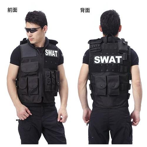 ミリタリー ＳＷＡＴ タクティカルベスト ミルフォース ベスト レプリカ アーミー サバゲー サバイバルゲーム 服 装備 迷彩 ◇RIM-SURVIVAL-SWAT｜raimu-house｜03