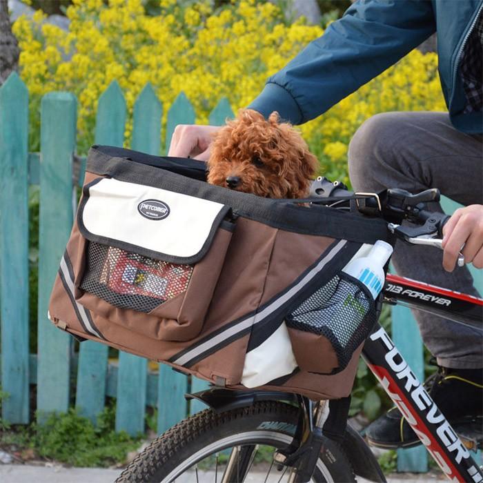 犬猫用自転車カゴ ペット お出かけ 小型犬 サイクリング 小物収納 キャリー 前かご 外出 旅行 自転車バッグ バイク Rim Ac Ccb R 08n 来夢house 通販 Yahoo ショッピング